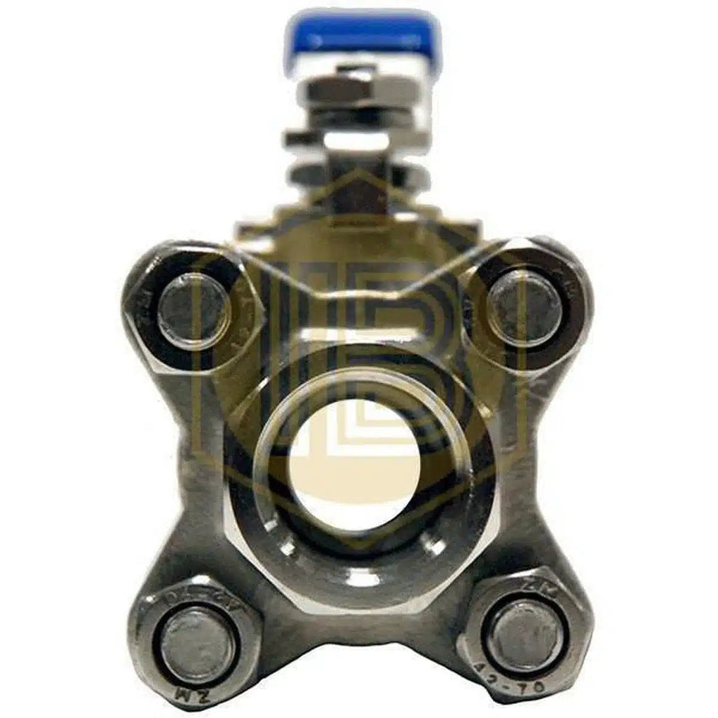 Válvula con bola de tres cuerpos de acero inoxidable-Install Beer