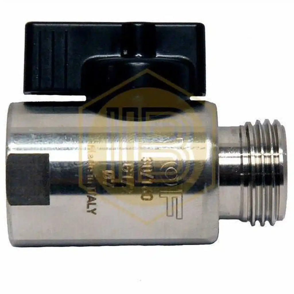 Válvula de bola de acero inoxidable-Install Beer