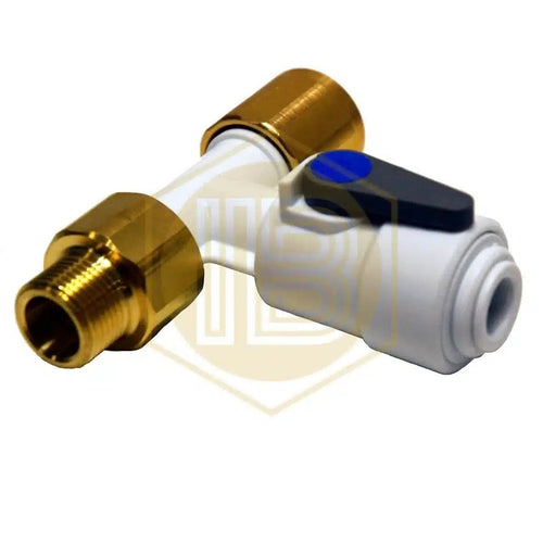 Válvula de corte en Te de acetal con antirretorno-Install Beer
