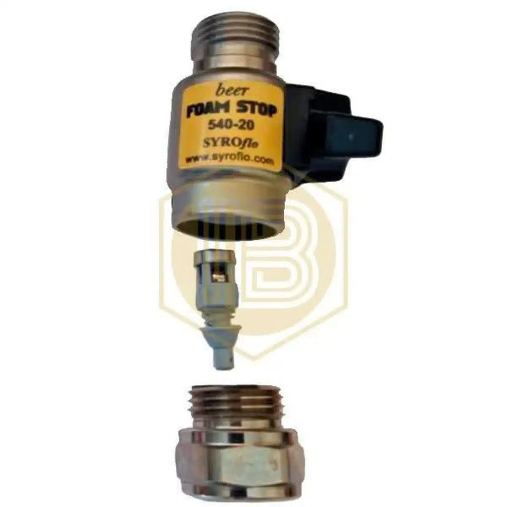 Válvula detenedor de espuma para cabezal-Install Beer