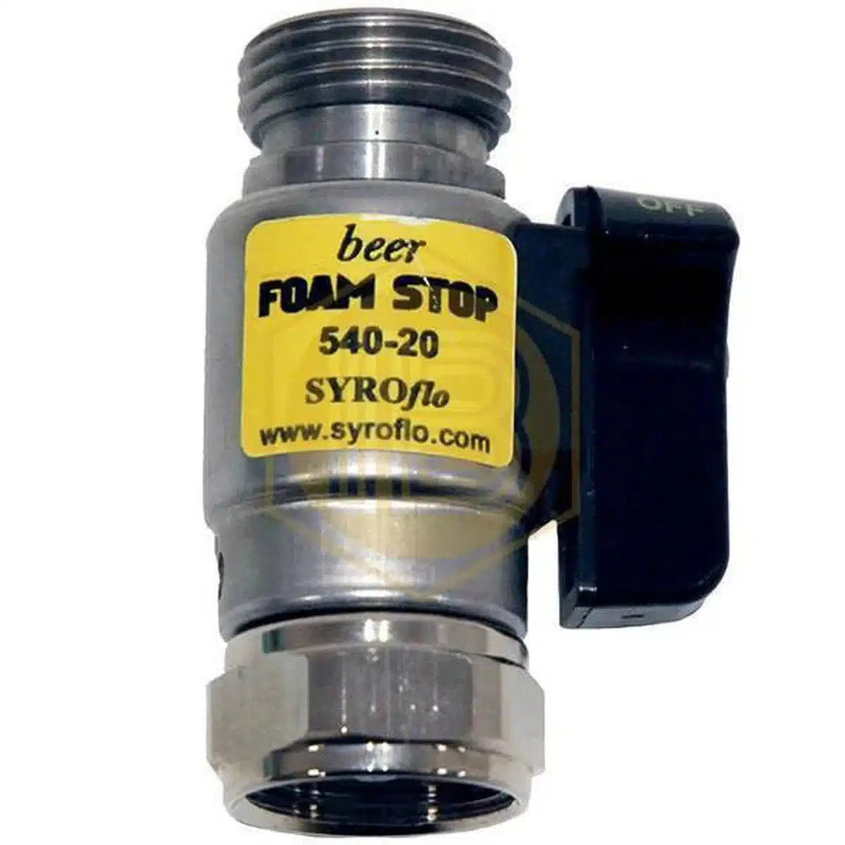 Válvula detenedor de espuma para cabezal-Install Beer
