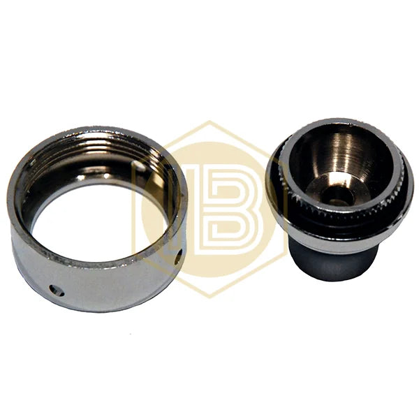 Adaptador de grifo a cabezal Ball-Lock IB0026 desmontado, vista interior - Install Beer