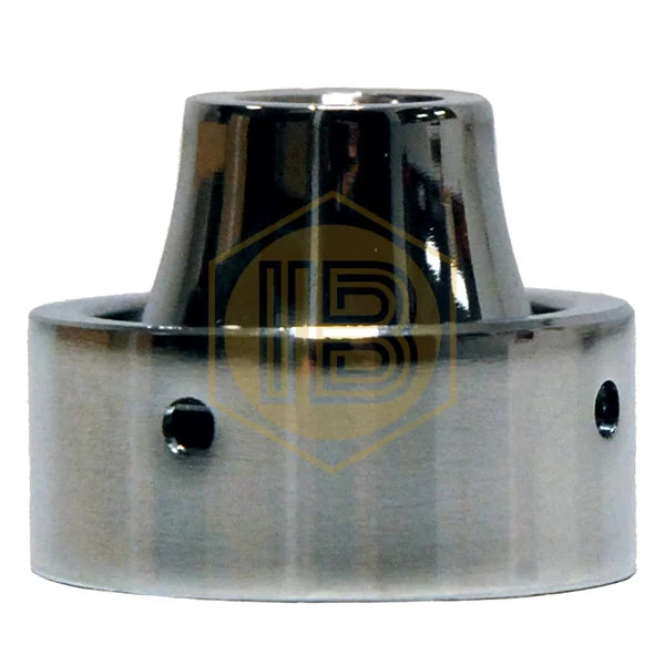 Vista lateral del adaptador de grifo a cabezal Ball-Lock IB0026 - Install Beer