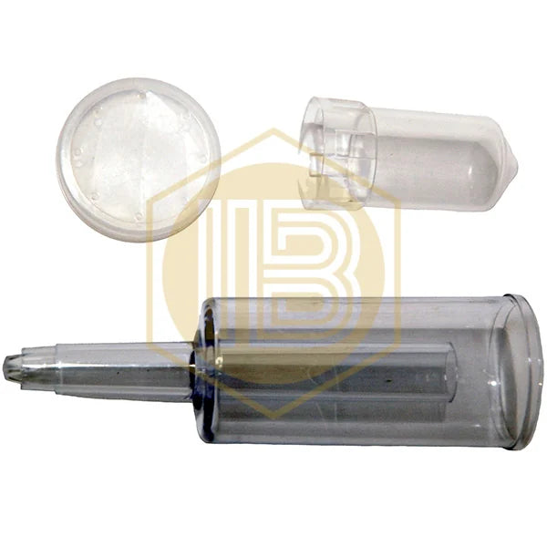 Airlock de fermentador IB0064 desmontado en sus tres piezas - Install Beer