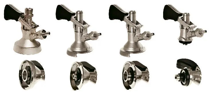 Tipos de cabezales de dispensación