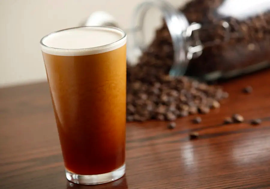 Dispensación de café nitro por grifo