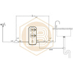 AquaBasic RO Sistema de Ósmosis Inversa de Flujo Directo - Install Beer