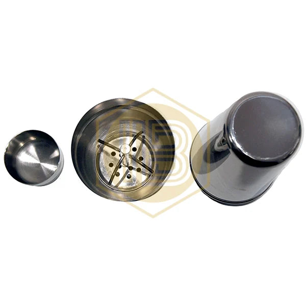 Cocktailshaker 500 ml IB0193, Ansicht des Bodens und der Teile - Install Beer