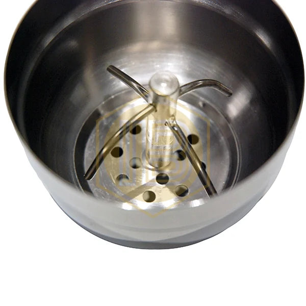 Cocktailshaker 500 ml IB0193, Detail des Eisrückhalters im Inneren - Install Beer