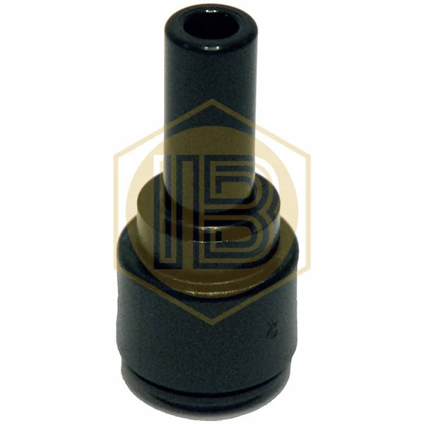 Adapter für 10-mm-Rohr auf 3/8-Zoll-Schlauchtülle IB0236, Rückansicht - Install Beer