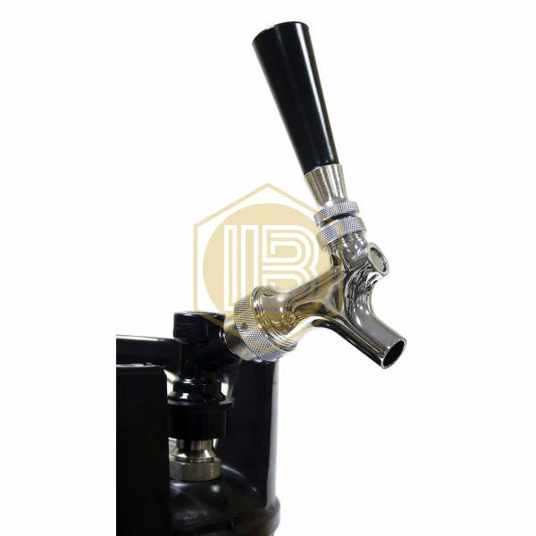 Aixeta de cervesa Corny Keg IB0311, exemple de muntatge en un barril - Install Beer