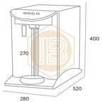 AquaCool Dispensador Enfriador Carbonatador 45 Top - Install Beer