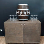 Dispensador Mektar metálico personalizable para hostelería y bebidas por grifo - Install Beer