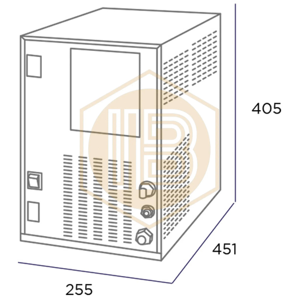 AquaFlow Enfriador Carbonatador HG55 - Install Beer