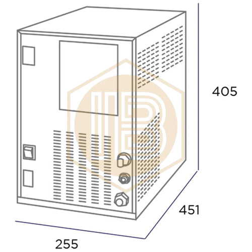 AquaFlow Enfriador Carbonatador HG55 - Install Beer