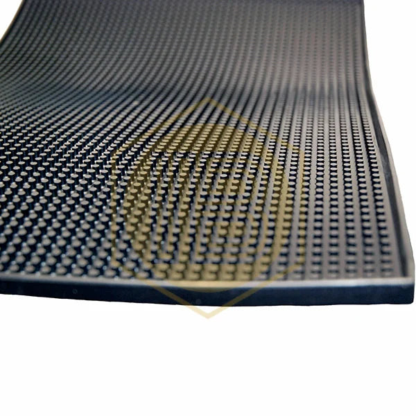 Große Abtropfmatte für Gläser IB0291, Detail des Anschlussrands - Install Beer