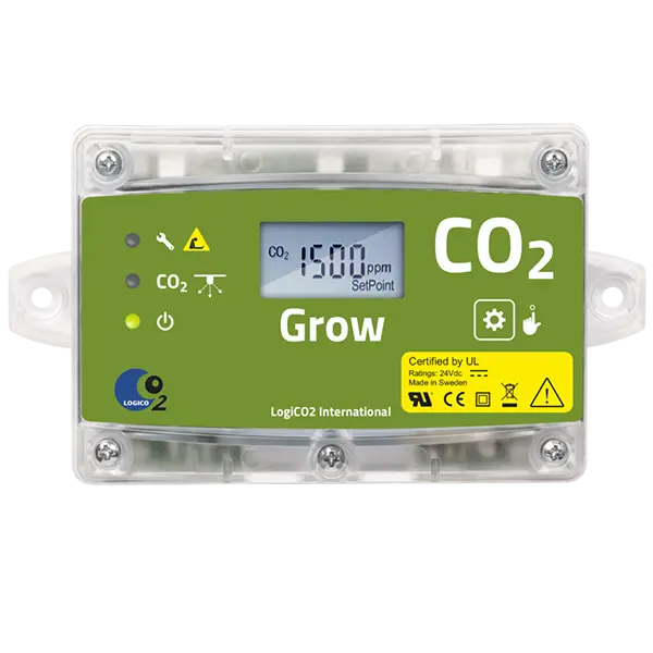 Modulo central de enriquecimiento de CO2 LogiCO2 Grow para cultivo e invernadero - Install Beer