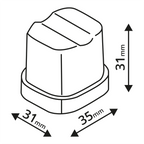 Dimensiones de cubito TEFCOLD 31 x 35 x 31 mm - Install Beer