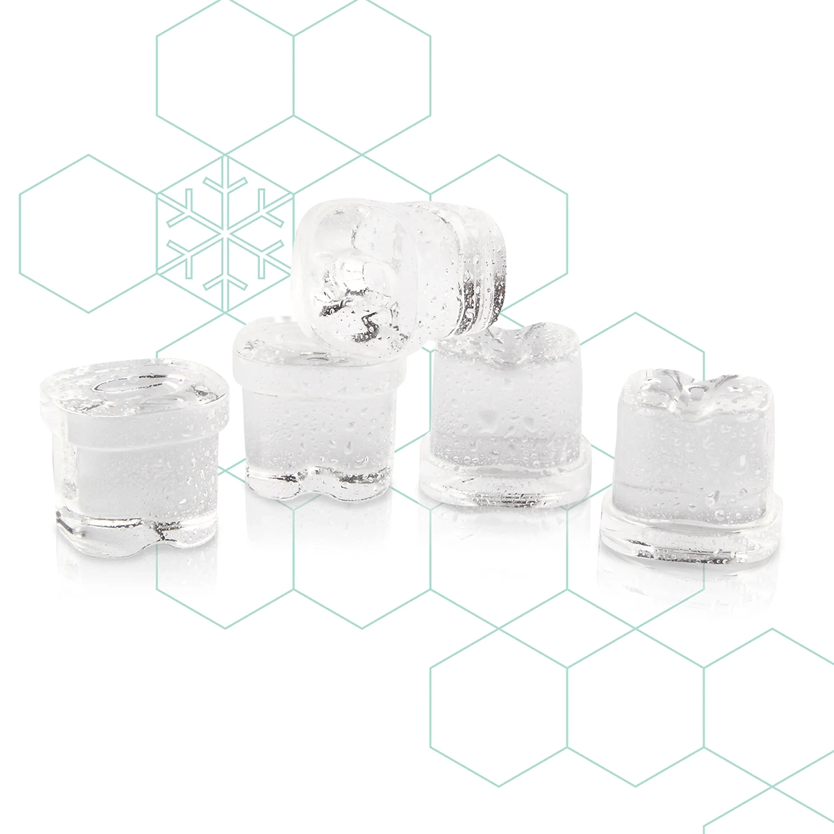 Fabricador de cubitos de hielo para cócteles y bebidas horeca - Install Beer