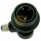 Raccord bière Ball-Lock IB0117, vue de dessous - Install Beer