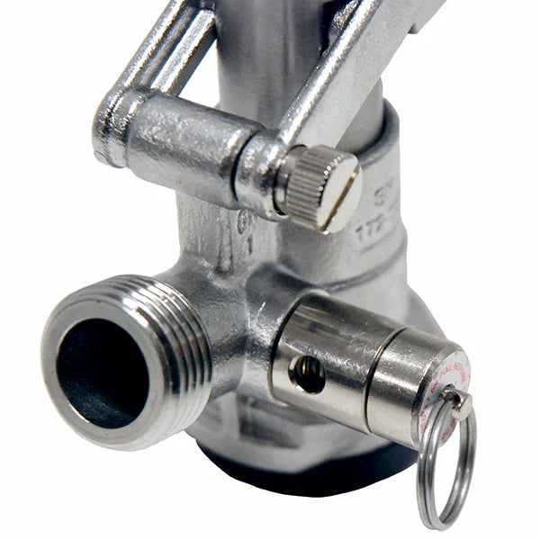 DSI-Zapfkopf Typ D mit Ventil IB0129, Gewindedetail - Install Beer