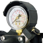 Regulador de pressão de um corpo TOF IB0391, detalhe da escala de temperatura - Install Beer