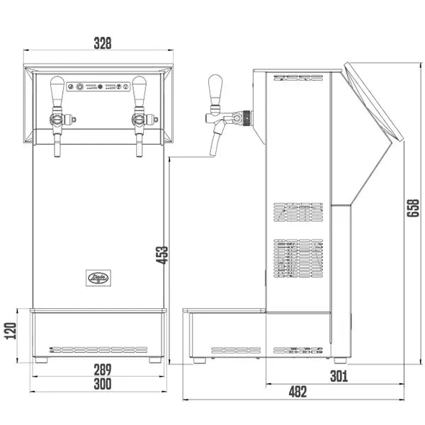 Dispensador Kontakt 60K Vision Lindr - Install Beer