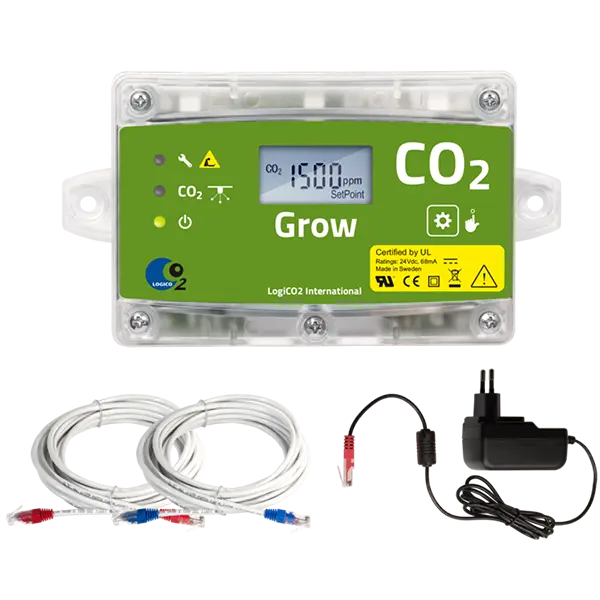 Controlador de enriquecimiento de CO2 LogiCO2 Grow para cultivo e invernadero - Install Beer
