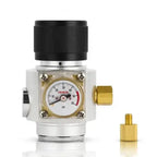 Mini regulador de CO₂ con manómetro para cartuchos roscados de 16 g - Install Beer