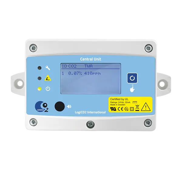 Módulo central alarma gas CO2 LogiCO2 - Install Beer