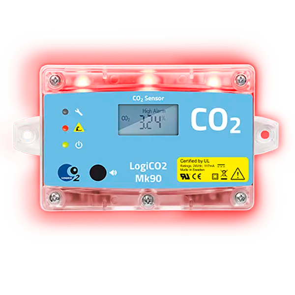 Sensor alarma gas CO2 LogiCO2 - Install Beer