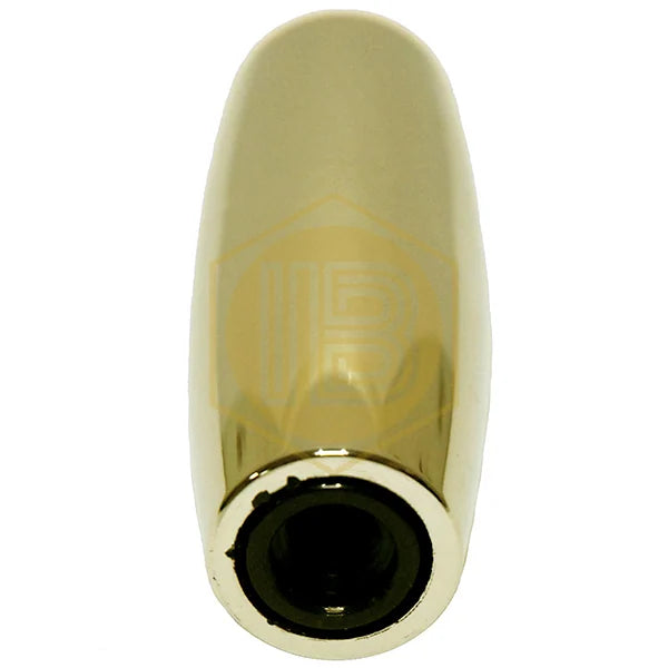 Gold cylindrical tap handle IB0448, bottom view - Install Beer