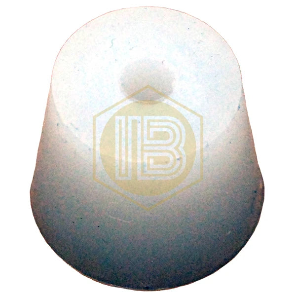 Silicone stopper with hole (33x25)