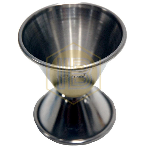 Misuratore di bevande in acciaio da 20 ml e 40 ml.