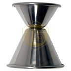 Misuratore di bevande in acciaio da 20 ml e 40 ml.