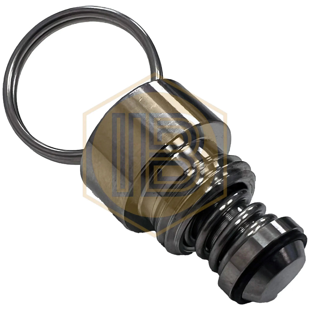 Vàlvula de sobrepressió per a capçal KeyKeg DSI IB0815, vista obliqua - Install Beer