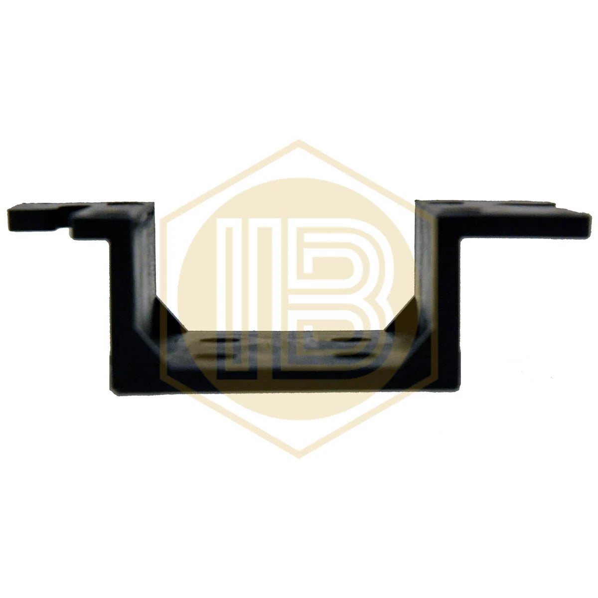 Single plastic wall bracket for pressure regulator IB0571, side view - Install Beer