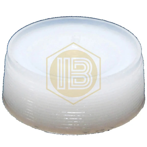 Kunststof frontstop voor cask IB0526, detail van de schroefdraad - Install Beer