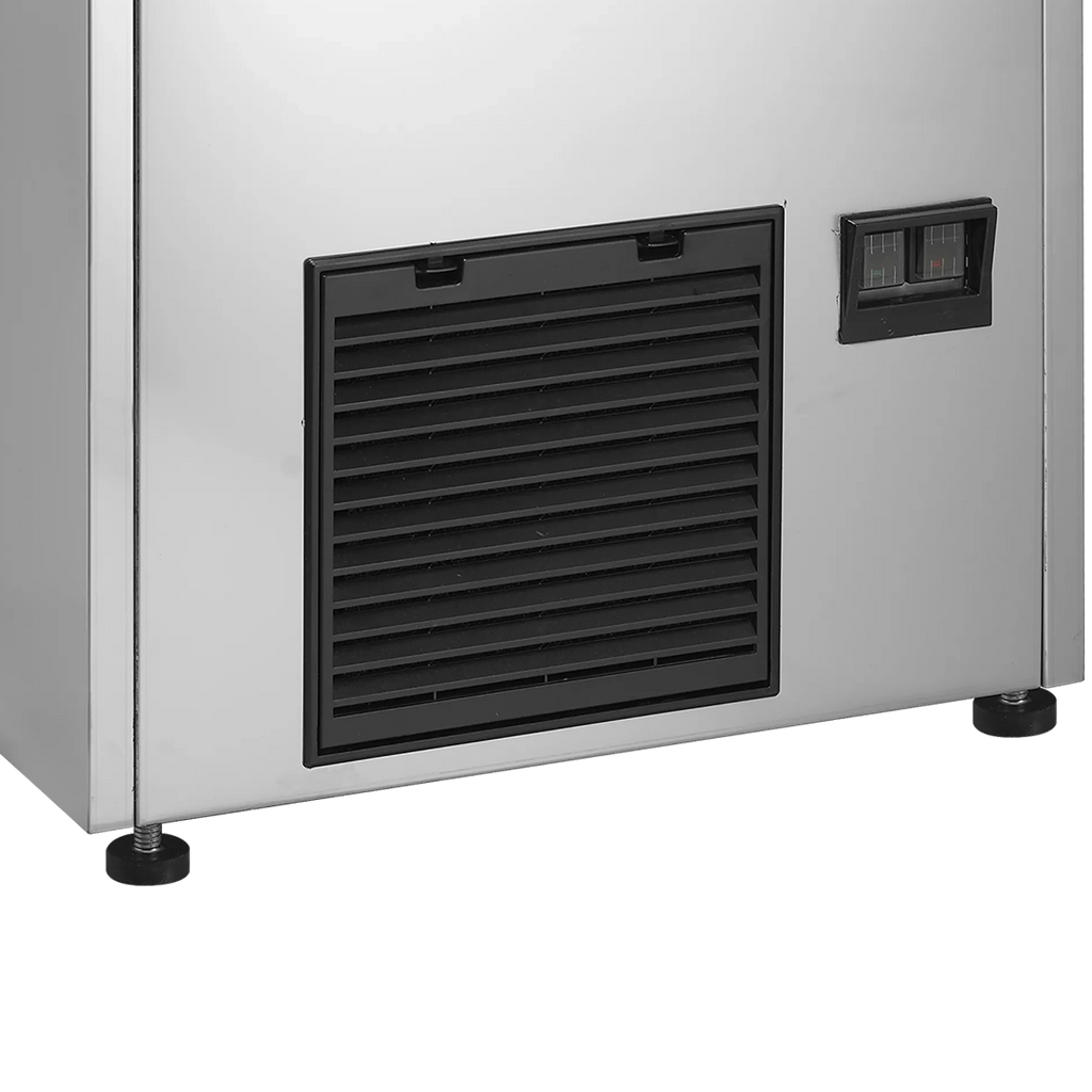 Panel de filtro de condensación de fácil limpieza en fabricador de hielo TEFCOLD TC - Install Beer