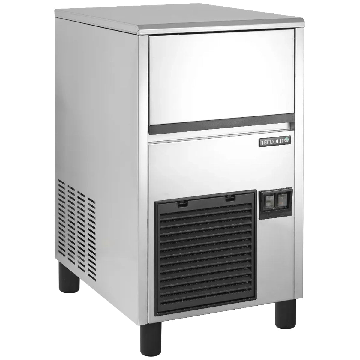 TEFCOLD TC26 fabricador de hielo profesional en acero inoxidable - Install Beer