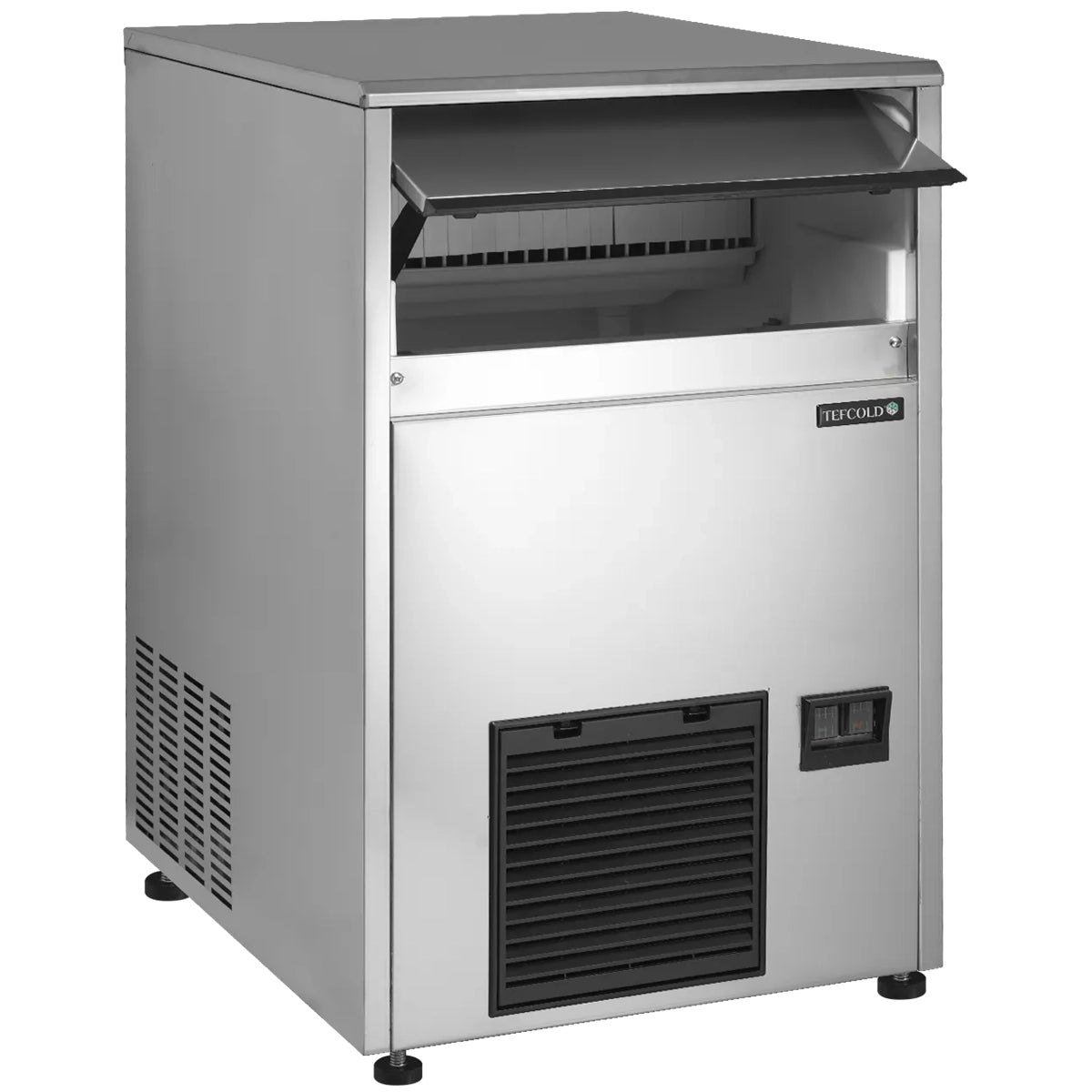Máquina de hielo profesional TEFCOLD TC37 con depósito de 16 kg - Install Beer