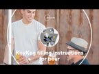 Cabezal de llenado de cerveza KeyKeg